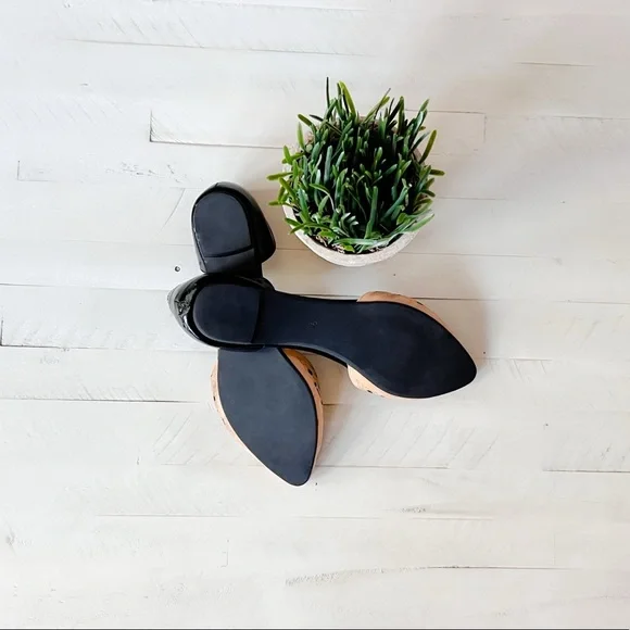 Jeffrey Campbell Ibiza Last D’orsay Boho Cutout Leather Flats Size 9 - Picture 13 of 14